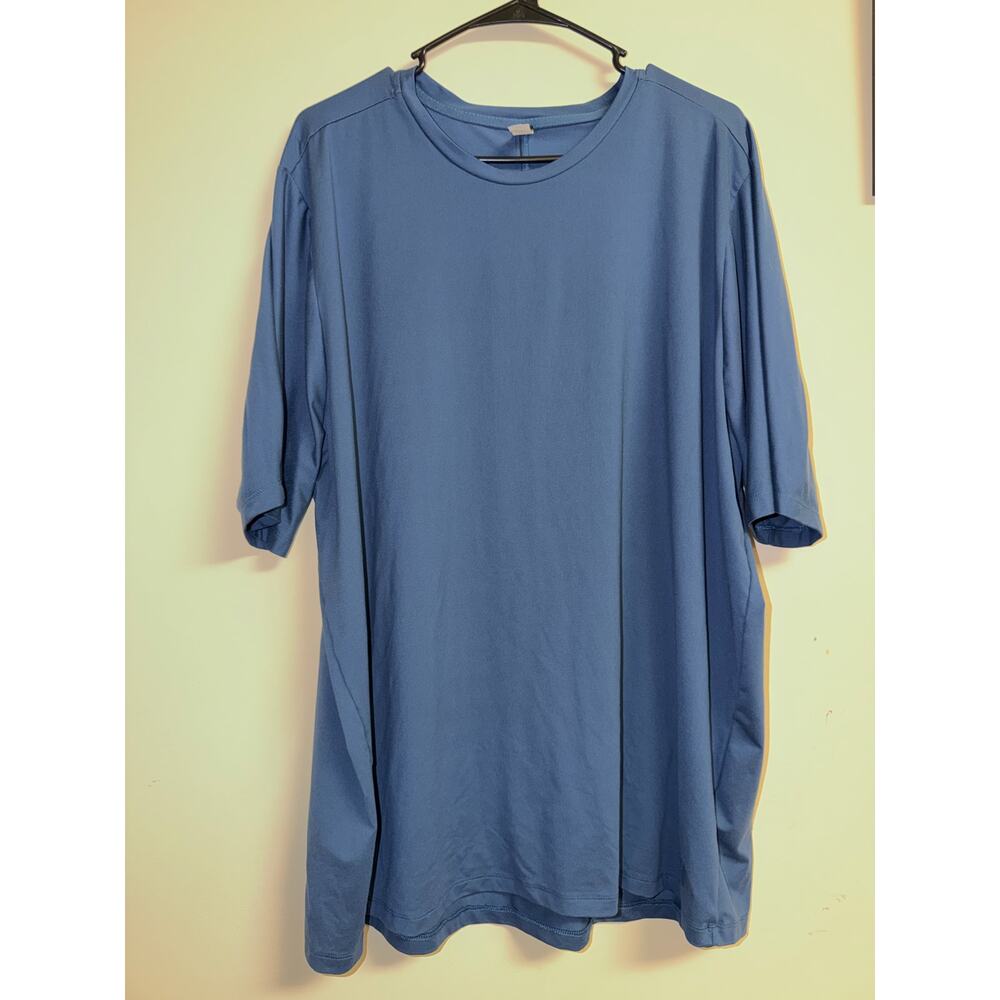 The North Face Men’s Stretchy T Shirt Short Sleeve 2XL Blue